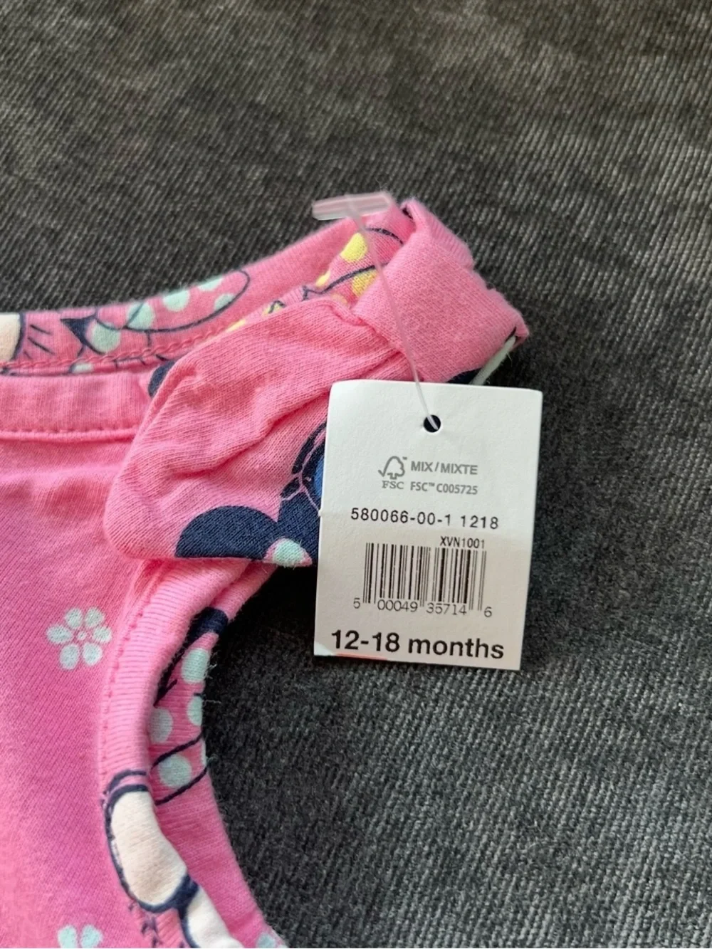 NWT Baby Gap X Disney Minnie Mouse Dress Size 12-18 Months